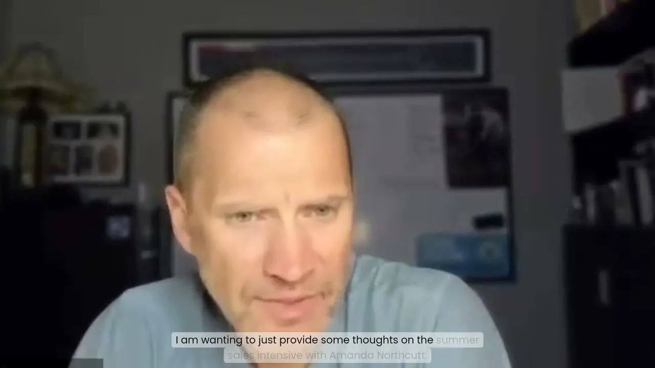 Kyle Courtaway sharing their LevelUp experience on camera