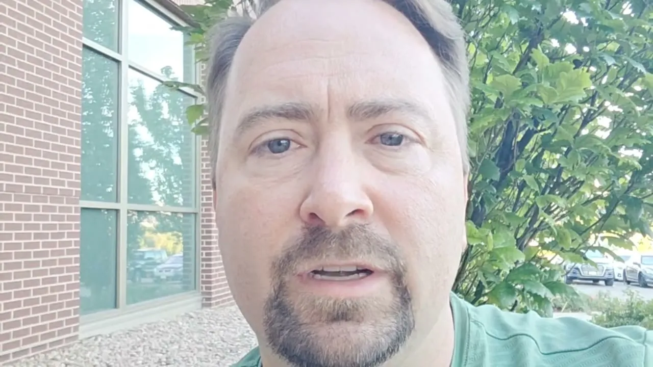 Nick Hemmert sharing their LevelUp experience on camera