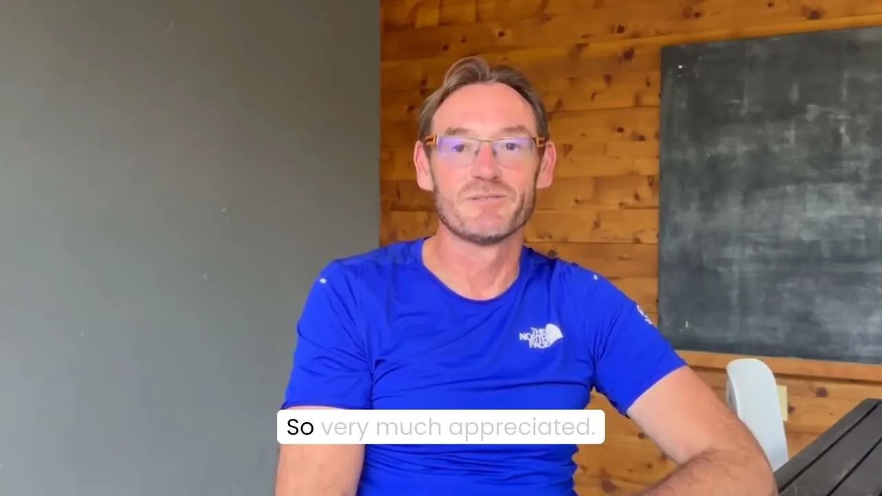 Steven Pivnik sharing his LevelUp VIP Day experience on camera